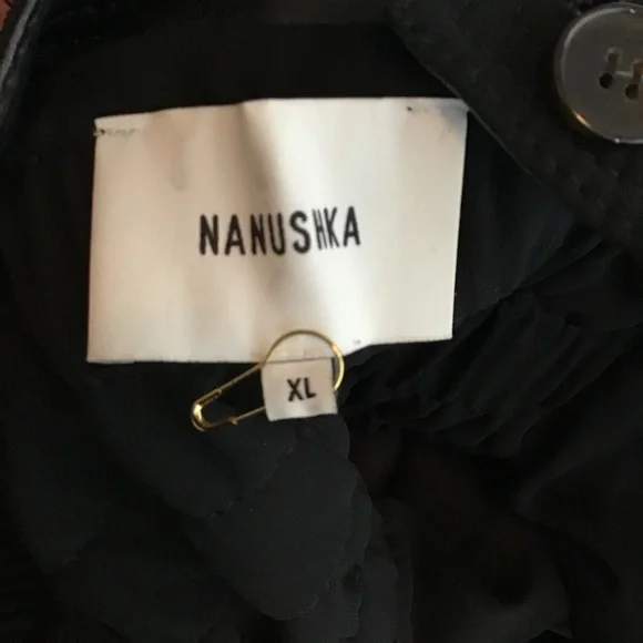 NEW NWT NANUSHKA Tank Top Vegan Faux Leather